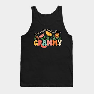 My Favorite People Call Me Grammy Mothers Day Tank Top